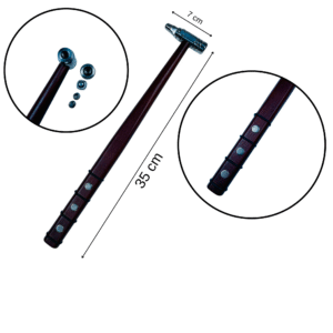 35 cm Brezilya Tipi Boyasız Göçük Düzeltme Çekici, PDR Çekiç, Brezil Çekiç